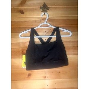 All in Motion Women Medium Support Square Neck Cross-back Sports Bra